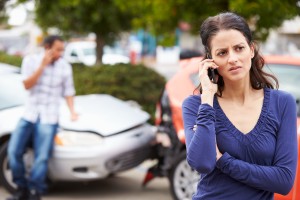 crash with uninsured driver