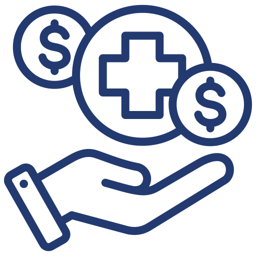 medical bill cost icon